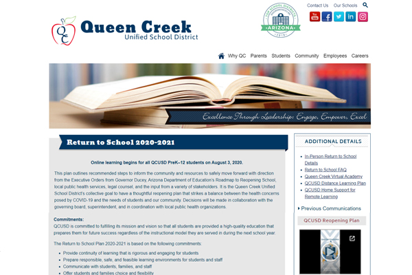 Queen Creek examples