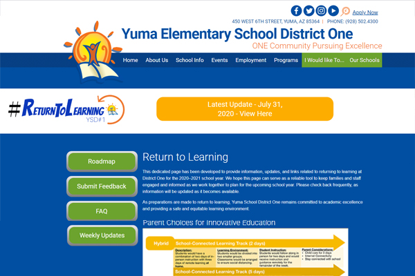 Yuma Elementary examples